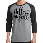 Core Blend 3/4 Sleeve Raglan Tee Thumbnail