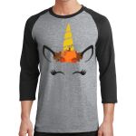 Core Blend 3/4 Sleeve Raglan Tee Thumbnail
