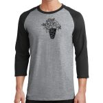 Core Blend 3/4 Sleeve Raglan Tee Thumbnail