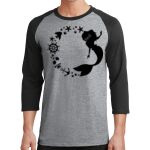 Core Blend 3/4 Sleeve Raglan Tee Thumbnail