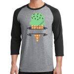 Core Blend 3/4 Sleeve Raglan Tee Thumbnail