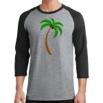Core Blend 3/4 Sleeve Raglan Tee Thumbnail