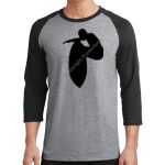 Core Blend 3/4 Sleeve Raglan Tee Thumbnail