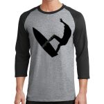 Core Blend 3/4 Sleeve Raglan Tee Thumbnail