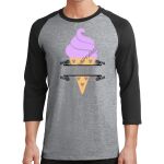Core Blend 3/4 Sleeve Raglan Tee Thumbnail
