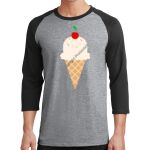 Core Blend 3/4 Sleeve Raglan Tee Thumbnail