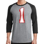 Core Blend 3/4 Sleeve Raglan Tee Thumbnail