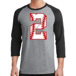 Core Blend 3/4 Sleeve Raglan Tee Thumbnail