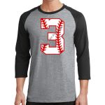 Core Blend 3/4 Sleeve Raglan Tee Thumbnail