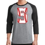 Core Blend 3/4 Sleeve Raglan Tee Thumbnail