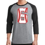 Core Blend 3/4 Sleeve Raglan Tee Thumbnail