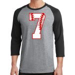 Core Blend 3/4 Sleeve Raglan Tee Thumbnail