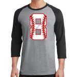 Core Blend 3/4 Sleeve Raglan Tee Thumbnail