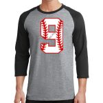 Core Blend 3/4 Sleeve Raglan Tee Thumbnail