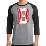 Core Blend 3/4 Sleeve Raglan Tee Thumbnail
