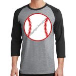 Core Blend 3/4 Sleeve Raglan Tee Thumbnail
