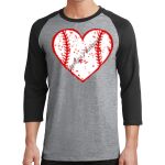 Core Blend 3/4 Sleeve Raglan Tee Thumbnail