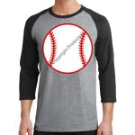 Core Blend 3/4 Sleeve Raglan Tee Thumbnail