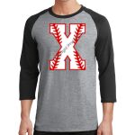 Core Blend 3/4 Sleeve Raglan Tee Thumbnail