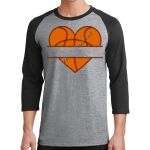 Core Blend 3/4 Sleeve Raglan Tee Thumbnail