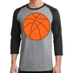 Core Blend 3/4 Sleeve Raglan Tee Thumbnail