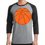 Core Blend 3/4 Sleeve Raglan Tee Thumbnail