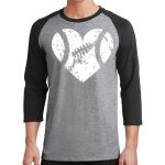 Core Blend 3/4 Sleeve Raglan Tee Thumbnail