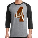 Core Blend 3/4 Sleeve Raglan Tee Thumbnail