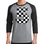 Core Blend 3/4 Sleeve Raglan Tee Thumbnail