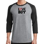 Core Blend 3/4 Sleeve Raglan Tee Thumbnail