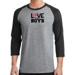 Core Blend 3/4 Sleeve Raglan Tee Thumbnail