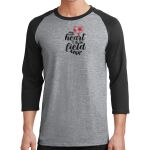 Core Blend 3/4 Sleeve Raglan Tee Thumbnail