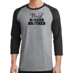 Core Blend 3/4 Sleeve Raglan Tee Thumbnail