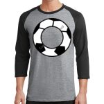 Core Blend 3/4 Sleeve Raglan Tee Thumbnail