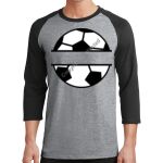 Core Blend 3/4 Sleeve Raglan Tee Thumbnail