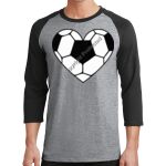 Core Blend 3/4 Sleeve Raglan Tee Thumbnail