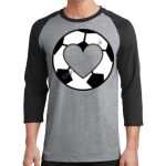 Core Blend 3/4 Sleeve Raglan Tee Thumbnail