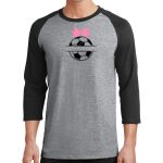 Core Blend 3/4 Sleeve Raglan Tee Thumbnail