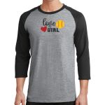 Core Blend 3/4 Sleeve Raglan Tee Thumbnail