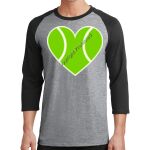 Core Blend 3/4 Sleeve Raglan Tee Thumbnail
