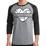 Core Blend 3/4 Sleeve Raglan Tee Thumbnail