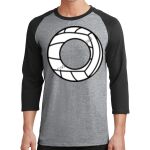 Core Blend 3/4 Sleeve Raglan Tee Thumbnail