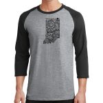 Core Blend 3/4 Sleeve Raglan Tee Thumbnail