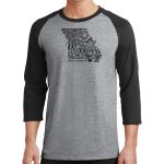 Core Blend 3/4 Sleeve Raglan Tee Thumbnail