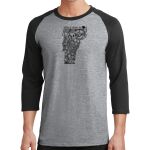 Core Blend 3/4 Sleeve Raglan Tee Thumbnail