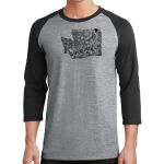Core Blend 3/4 Sleeve Raglan Tee Thumbnail