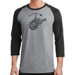 Core Blend 3/4 Sleeve Raglan Tee Thumbnail