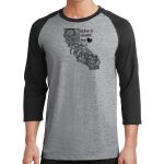 Core Blend 3/4 Sleeve Raglan Tee Thumbnail
