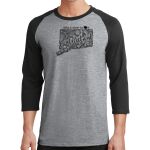 Core Blend 3/4 Sleeve Raglan Tee Thumbnail