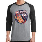 Core Blend 3/4 Sleeve Raglan Tee Thumbnail